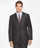 Brooks Brothers Regent Fit Three-piece Saxxon Wool Plaid 1818 Suit