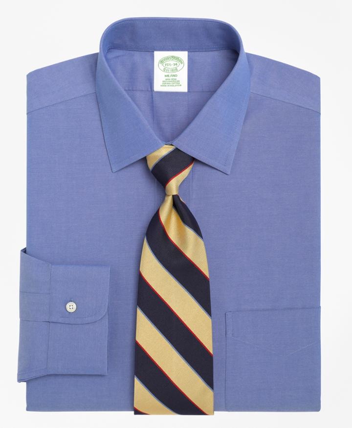 Brooks Brothers Men's Extra Slim Fit Slim-fit Dress Shirt, Non-iron Spread Collar