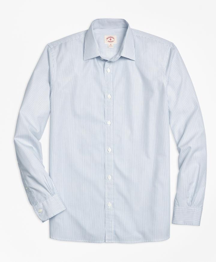 Brooks Brothers Men's Nine-to-nine Thin-stripe Shirt
