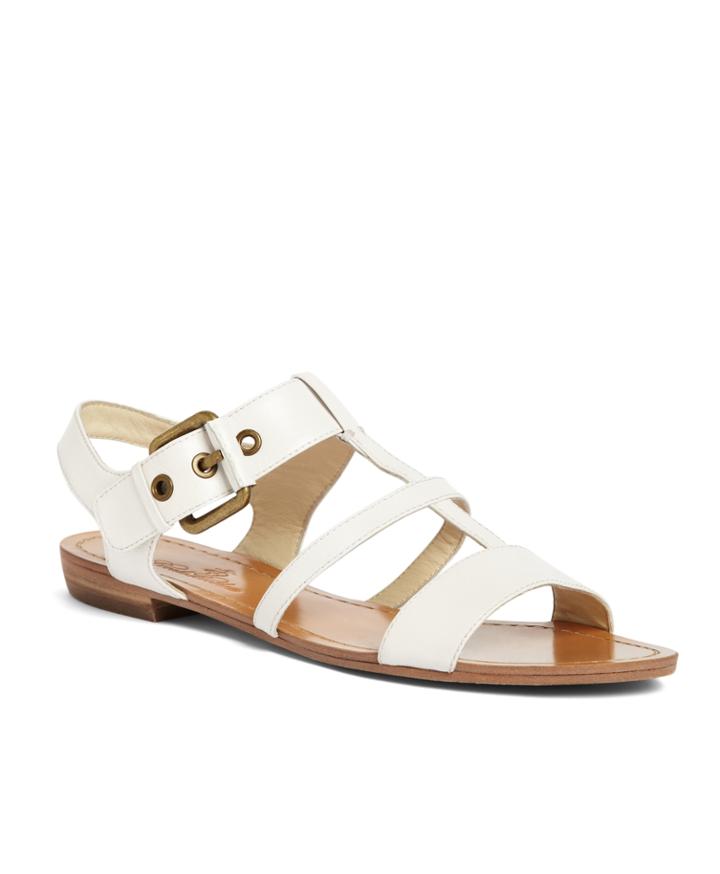 Brooks Brothers Women's Calfskin Gladiator Sandal
