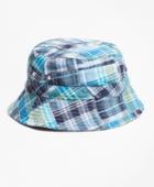 Brooks Brothers Men's Reversible Patchwork Cotton Bucket Hat