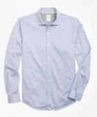 Brooks Brothers Micro-pattern Jacquard Knit Shirt