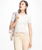 Brooks Brothers Metallic Stripe-tip Supima Cotton Shell
