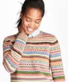 Brooks Brothers Merino Wool-blend Fair Isle Sweater