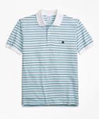Brooks Brothers Slim Fit Supima Oxford Stripe Polo Shirt