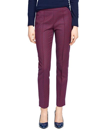 Brooks Brothers Natalie Fit Jacquard Pants