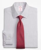 Brooks Brothers Men's Regular Fit Classic-fit Dress Shirt, Non-iron Grid Check