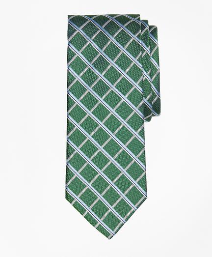 Brooks Brothers Textured Windowpane Tie