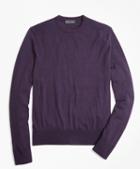 Brooks Brothers Brookstech Merino Wool Crewneck Sweater