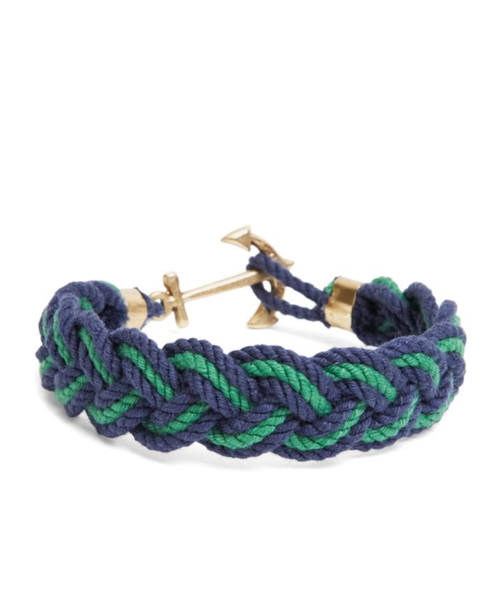Brooks Brothers Men's Kiel James Patrick Braided Bracelet