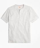 Brooks Brothers Slub Jersey Short-sleeve Henley