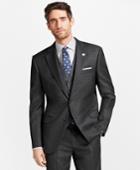 Brooks Brothers Men's Madison Fit Saxxon Wool Multi-windowpane 1818 Suit