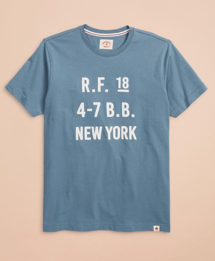 Brooks Brothers Men's Cotton Jersey Logo T-shirt
