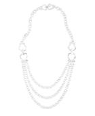 Brooks Brothers Women's Equestrian Three-chain Necklace