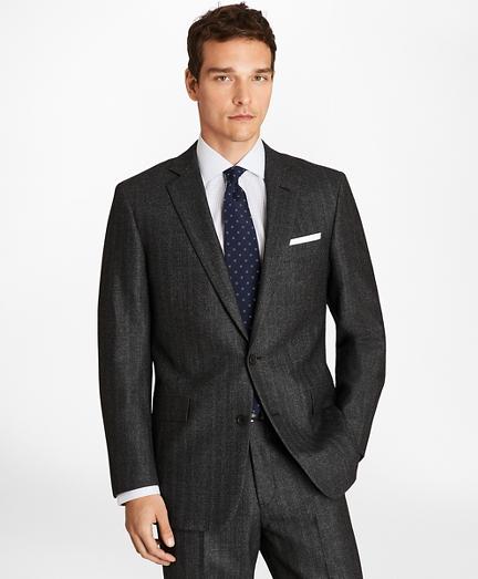 Brooks Brothers Madison Fit Herringbone 1818 Suit
