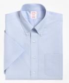 Brooks Brothers Madison Classic-fit Dress Shirt, Non-iron Short-sleeve