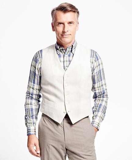 Brooks Brothers Irish Linen Vest