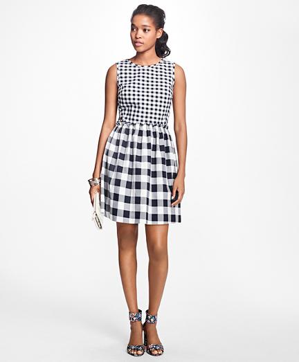 Brooks Brothers Sleeveless Stretch-cotton-twill Dress