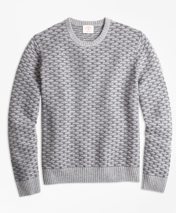 Brooks Brothers Men's Textured Wool-blend Sweater