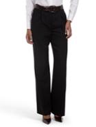 Brooks Brothers Women's Pleat-front Caroline Fit Gabardine Dress Trousers