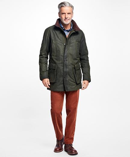 Brooks Brothers Waxed Cotton Country Coat
