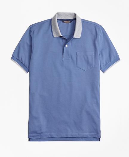 Brooks Brothers Slim Fit Supima Cotton Pique Pocket Polo Shirt