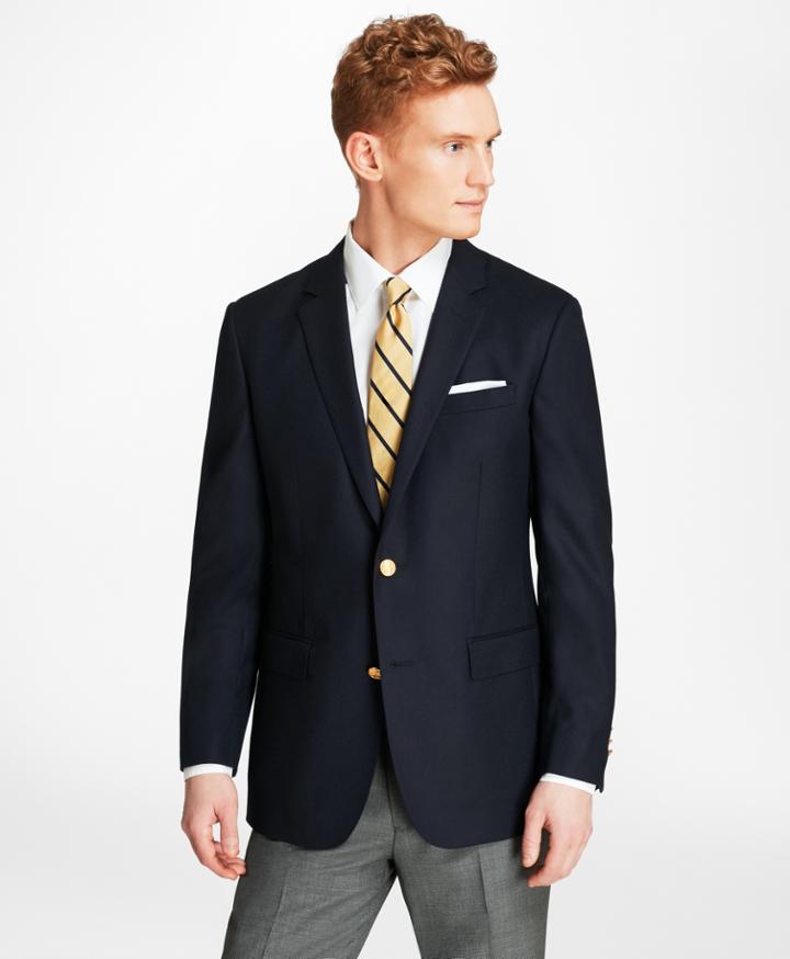 Brooks Brothers Men's Milano Fit Doeskin Stretch Wool Blazer