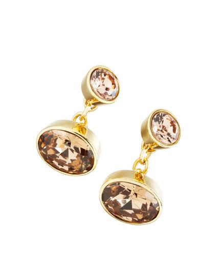 Brooks Brothers Goldwash Crystal Chain Cufflinks