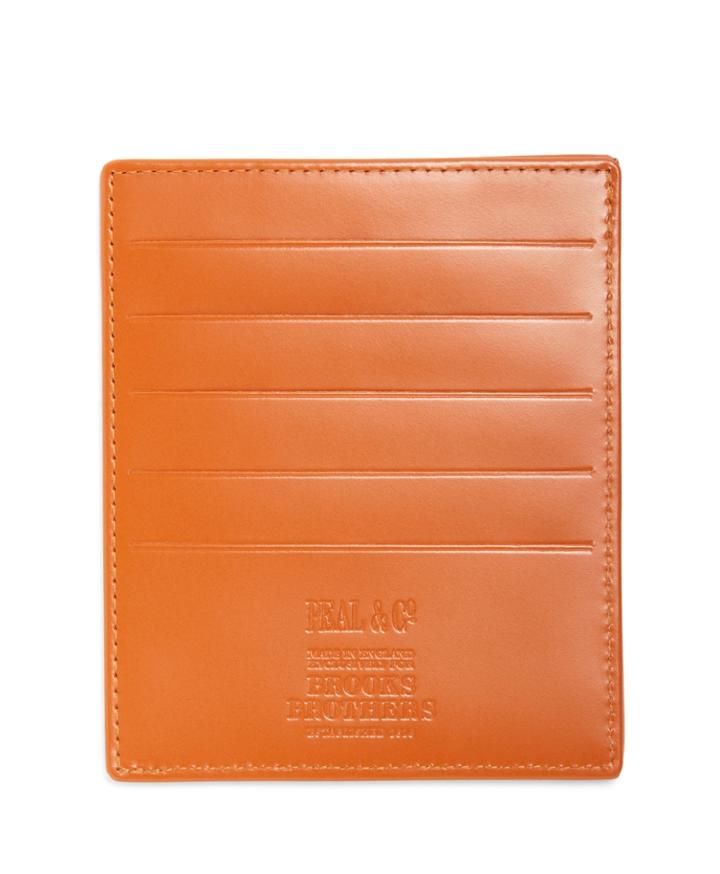 Brooks Brothers Men's Peal & Co. Shirt Pocket Wallet