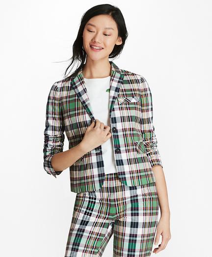 Brooks Brothers Madras Cotton Jacket