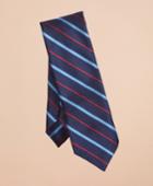 Brooks Brothers Men's Alternating Stripe Silk Tie