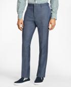 Brooks Brothers Men's Sharkskin Wool Suit Trousers