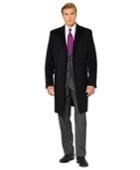 Brooks Brothers Men's Wool And Cashmere Classic Overcoat