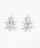 Brooks Brothers Marquis-cut Cluster Stud Earrings