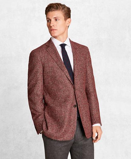 Brooks Brothers Golden Fleece Brookscloud Wool-blend Basketweave Sport Coat