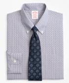 Brooks Brothers Traditional Relaxed-fit Dress Shirt, Non-iron Two-tone Check