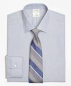 Brooks Brothers Men's Non-iron Extra Slim Fit End-on-end Stretch Dress Shirt