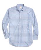 Brooks Brothers Men's Golden Fleece Regent Fit Check With Windowpane Sport Shirt