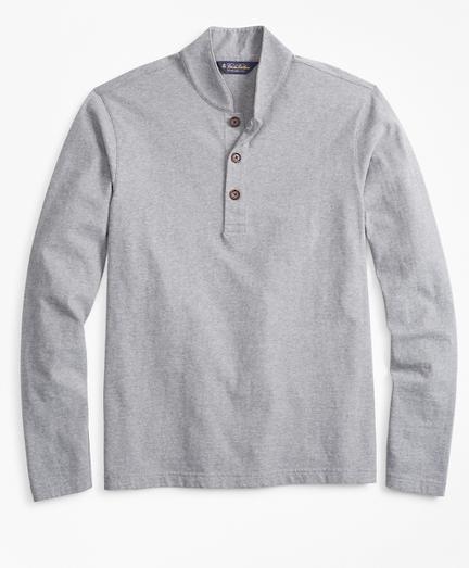 Brooks Brothers Shawl Collar Henley