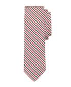 Brooks Brothers Men's Red Mini Stripe Tie