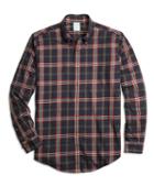 Brooks Brothers Non-iron Milano Fit Signature Tartan Sport Shirt