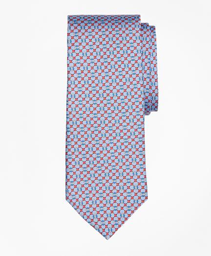 Brooks Brothers Flag And Raft Print Tie