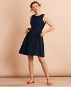 Brooks Brothers Women's Irish Linen-cotton A-line Dress