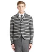 Brooks Brothers Cashmere Fair Isle Sweater Jacket