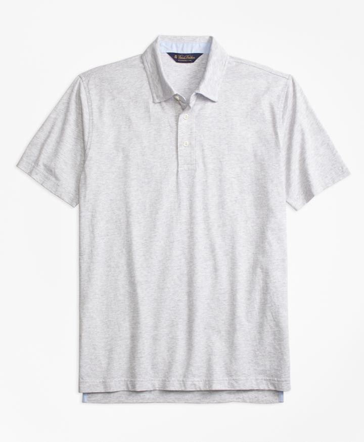 Brooks Brothers Men's Slim Fit Self-collar Polo Shirt