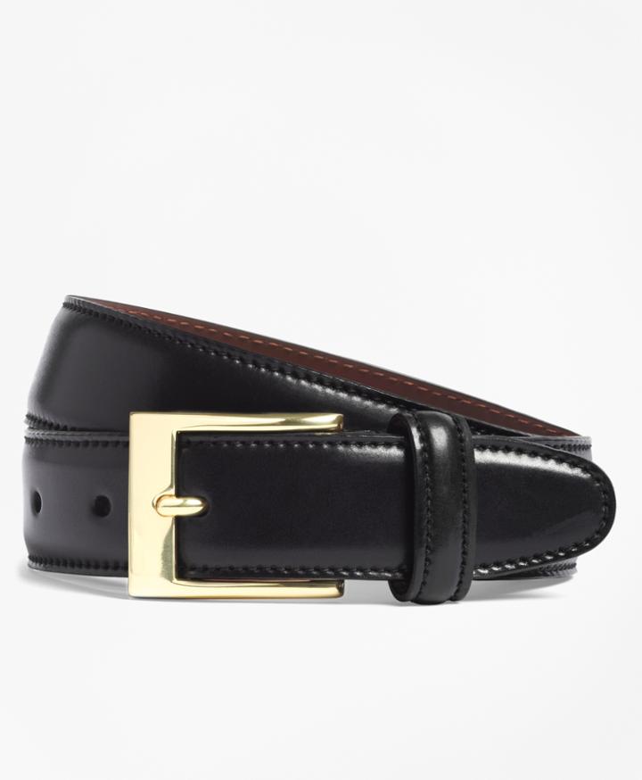 Brooks Brothers Men's Cordovan Belt