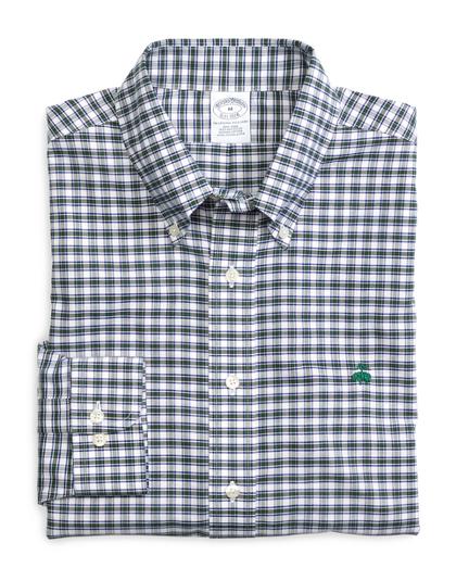 Brooks Brothers Non-iron Slim Fit Check Sport Shirt