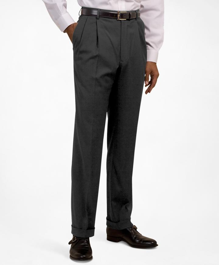 Brooks Brothers Men's Pleat-front Suiting Essential Trousers