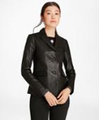 Brooks Brothers Women's Leather Jacket