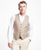 Brooks Brothers Large Multi Tattersall Vest